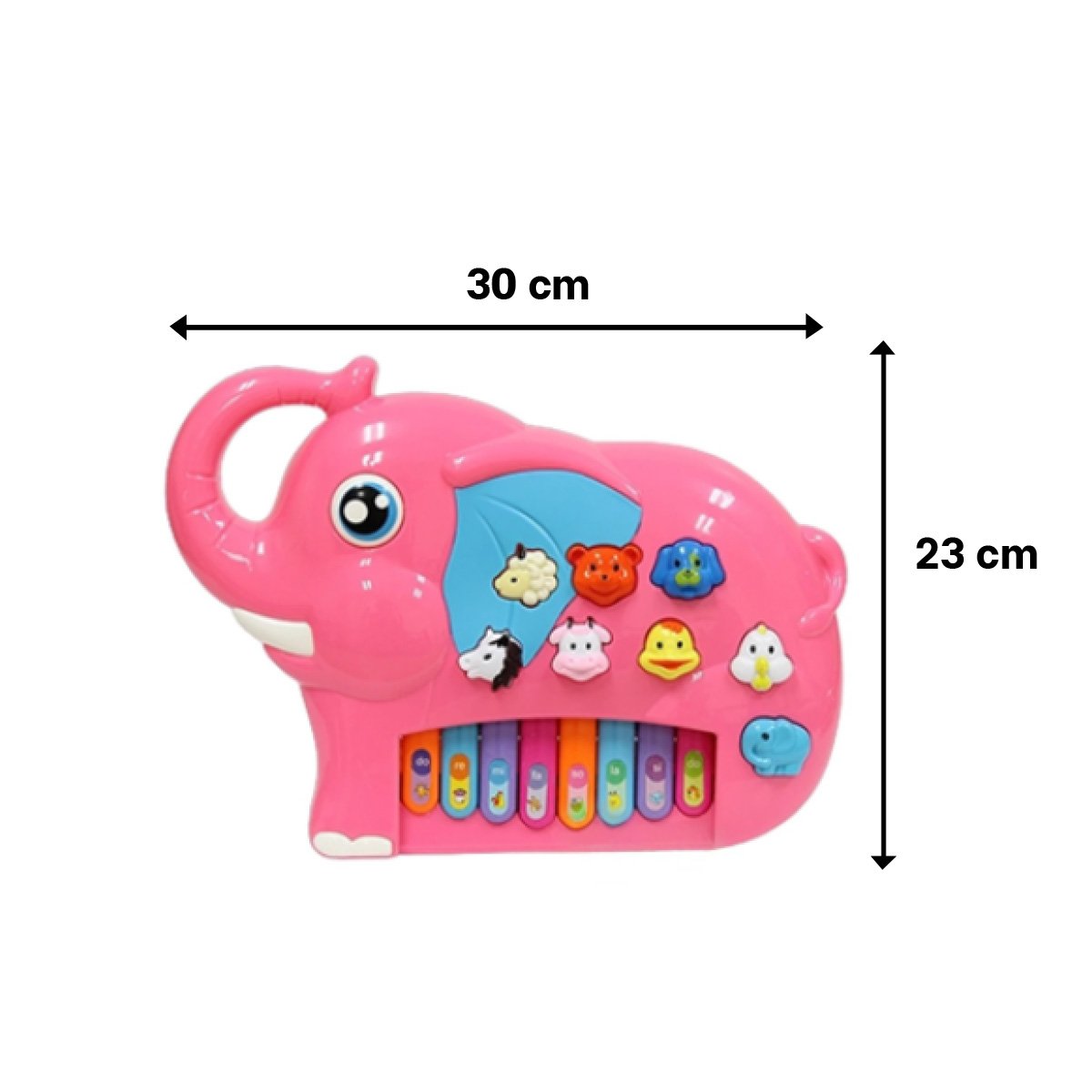 PACK6 DINAMICO ELEFANTE DIDACTICO EN CAJA ROSADO PARA ESTIMULACION CREATIVA CASA Y+PAPEL REGALO - 4