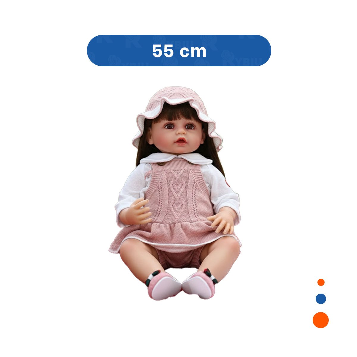 TOP INFANTIL TEJIDO DE BEBE EN ROSADO CON SHORT Y GORRO Y+LIGAS REGALO - 4