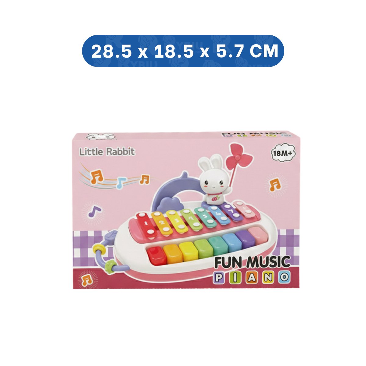 PACK2 JUGUETE MUSICAL INTERACTIVO PARA INFANTES EN ESPACIOS CERRADOS Y+REGALO STICKER - 4