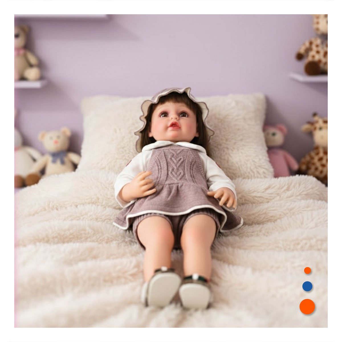 TOP INFANTIL TEJIDO DE BEBE EN PALO ROSA CON SHORT Y GORRO Y+LIGAS REGALO - 1