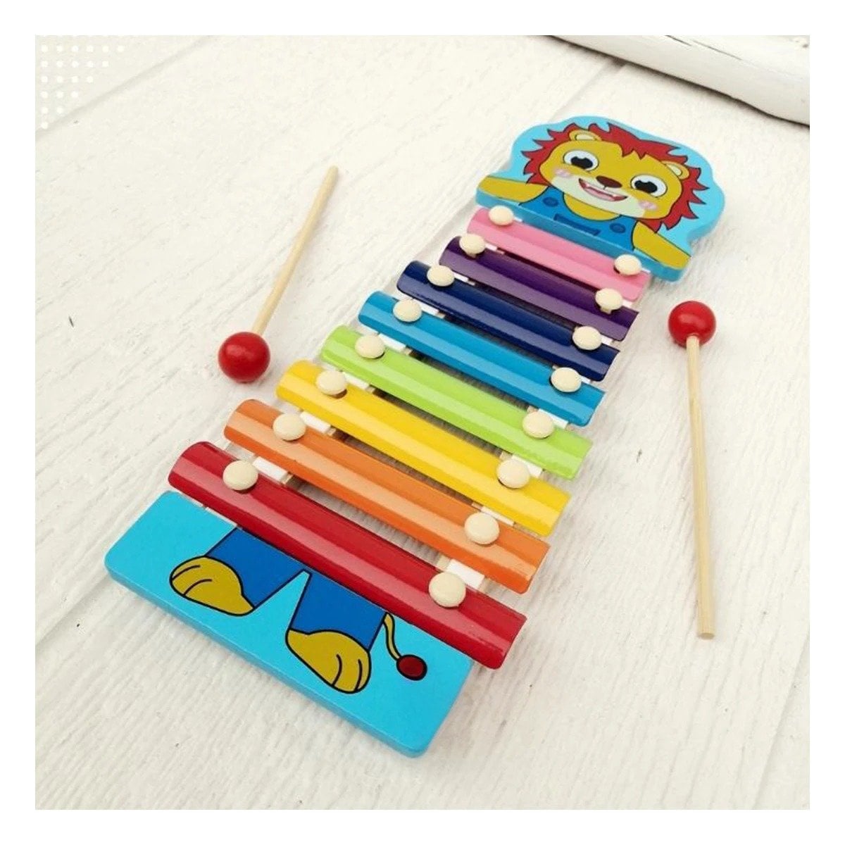 PACK6 MELODIA DE LEON JUGUETE MUSICAL PARA NINOS CREATIVO Y ALEGRE Y+PAPEL REGALO - 5