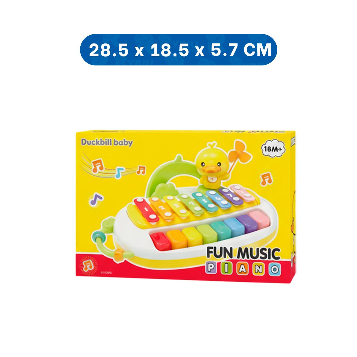 JUEGO MUSICAL XILOFONO CON PATO PARA DESARROLLO CREATIVO EN EL HOGAR Y+LIGAS REGALO - 4
