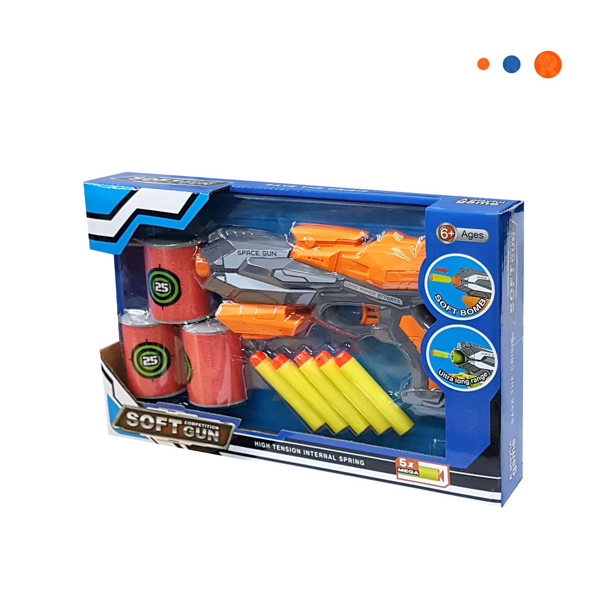 JUEGO DE DARDOS CON OBJETIVOS PARA DIVERSION ACTIVA EN ESPACIOS INTERIORES Y+REGALO STICKER - 3