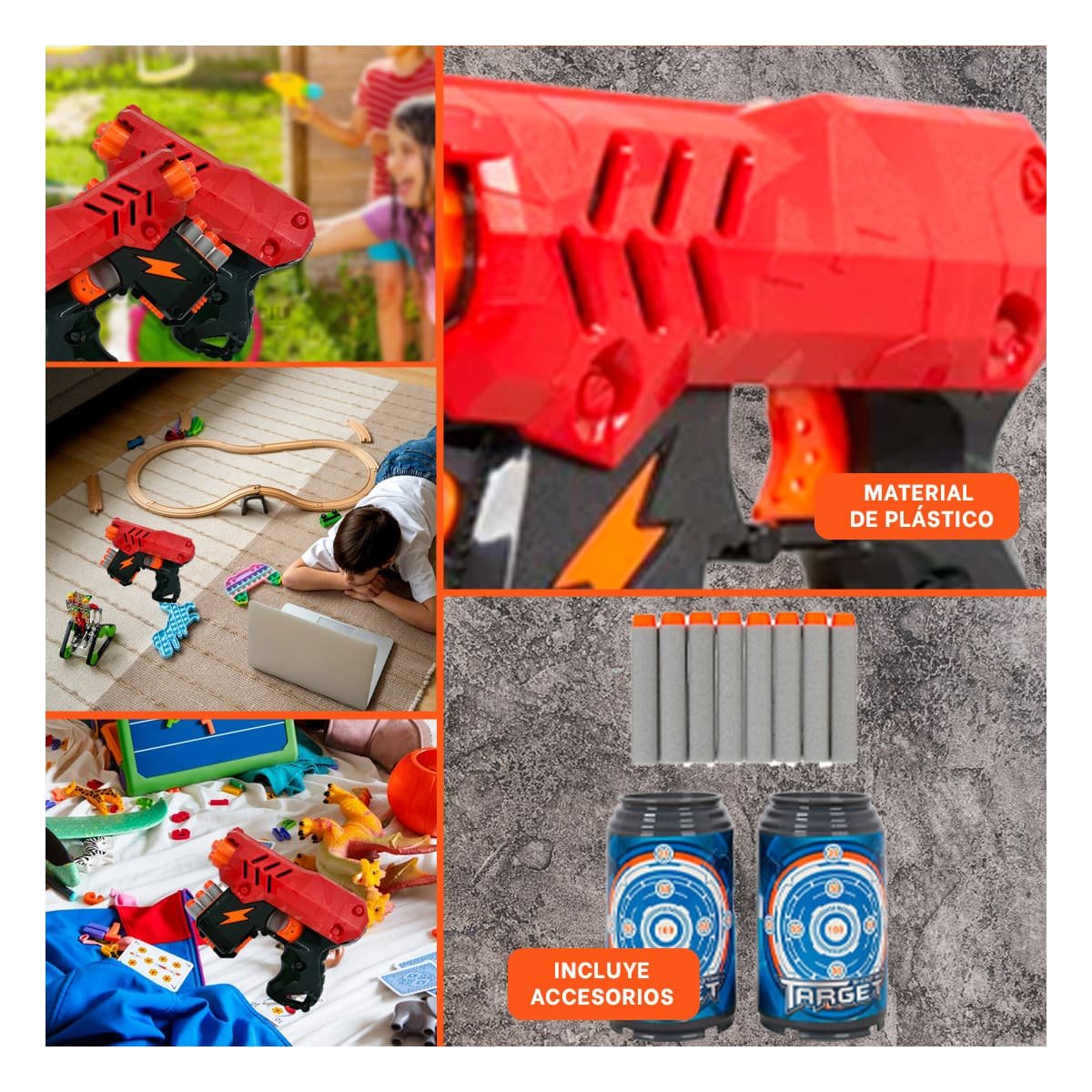 LANZADORES TUMBA LATAS PARA REGALO INFANTIL Y+POST IT - 1