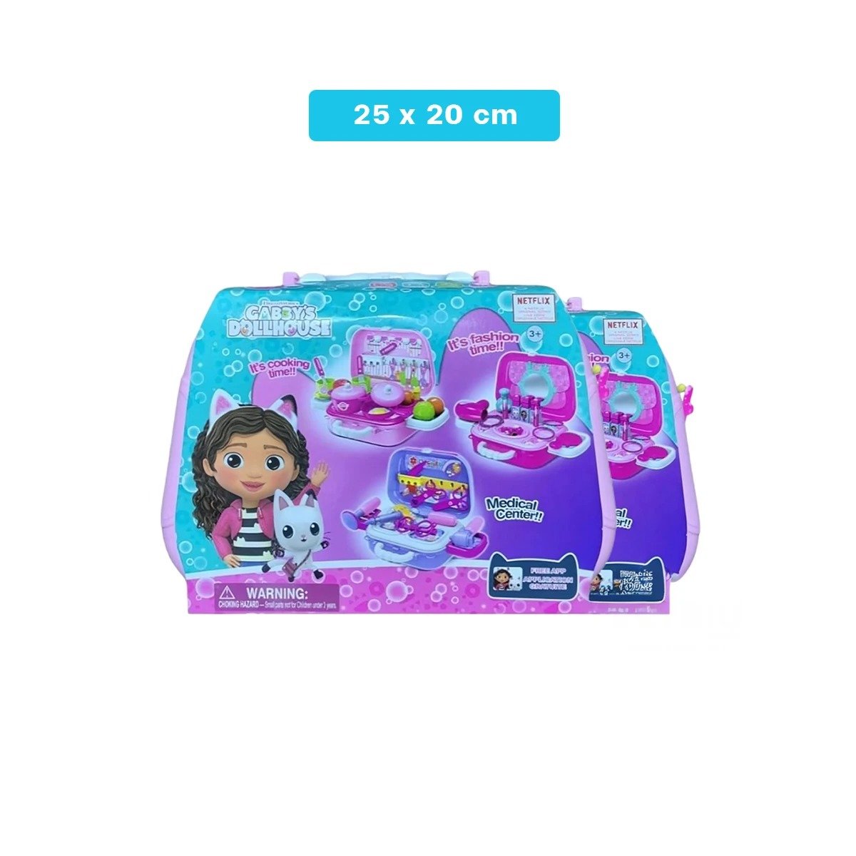 PACK4 SET DE COCINA CHEF CREATIVO CON PERSONAJE EN LONCHERA PARA DIVERSION Y+PAPEL REGALO - 4