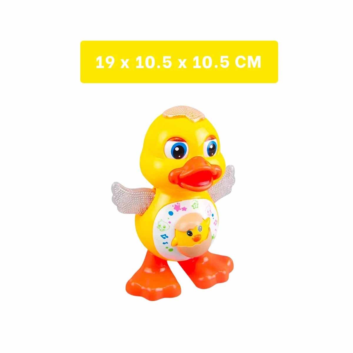 CONCEPTO PATO INTERACTIVO MUSICAL CON LUCES BRILLANTES PARA AMBIENTE HOGAR Y+LIGAS REGALO - 4