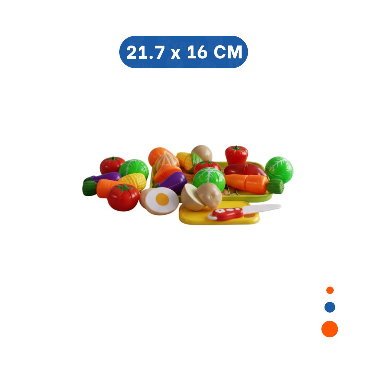 PACK4 ALIMENTOS DE COCINA PARA CORTAR VERDURAS CON TABLA Y BANDEJA Y+PAPEL REGALO - 4