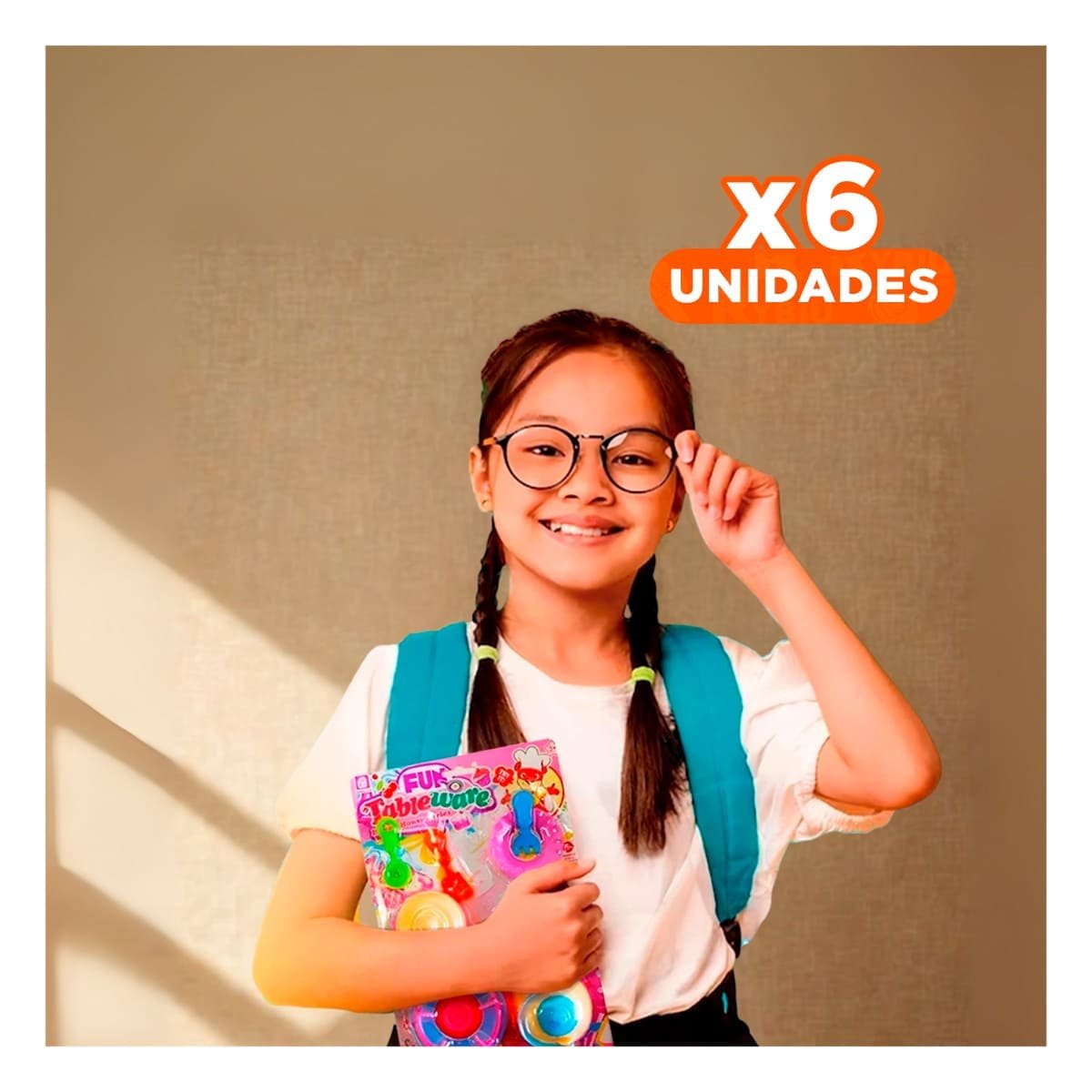 PACK6 KIT CREATIVO CON SET DE COCINA Y UTENSILIOS Y+REGALO STICKER - 1