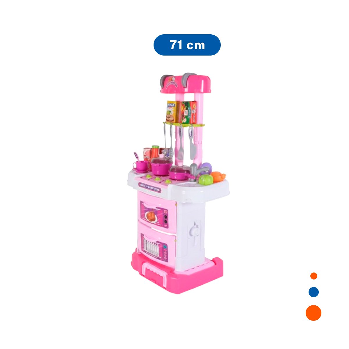PACK2 MUNDO COCINA MALETIN TRES EN UNO JUEGO DE CASA - 4