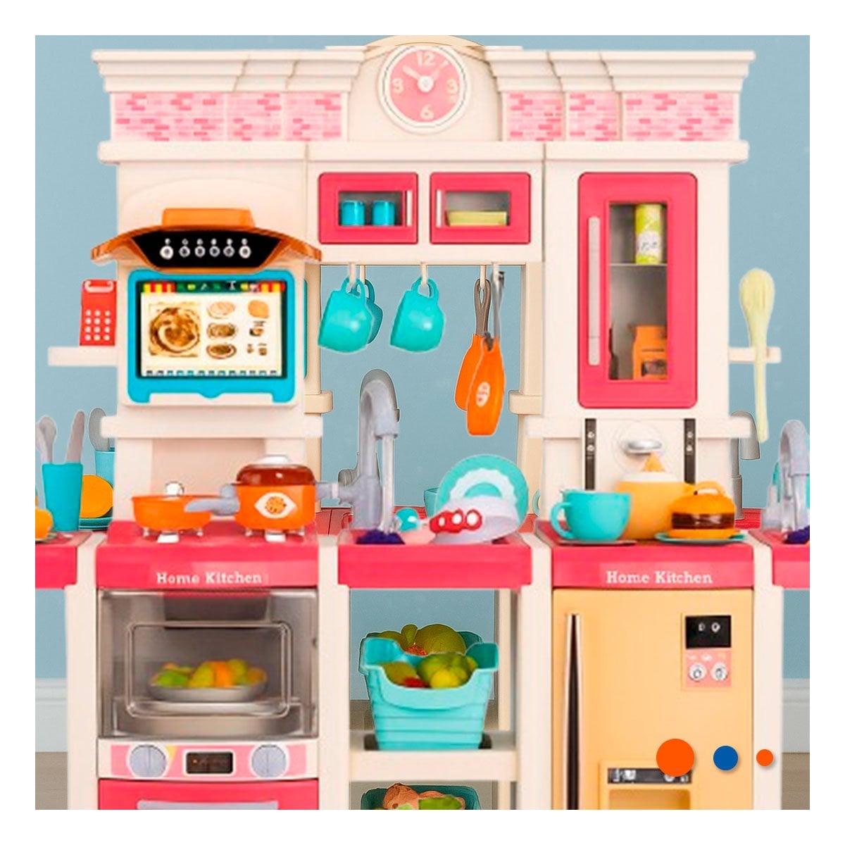 JUEGO DE PREPARACION DE ALIMENTOS PARA NINOS CON ACCESORIOS DE COCINA Y+POST IT - 3