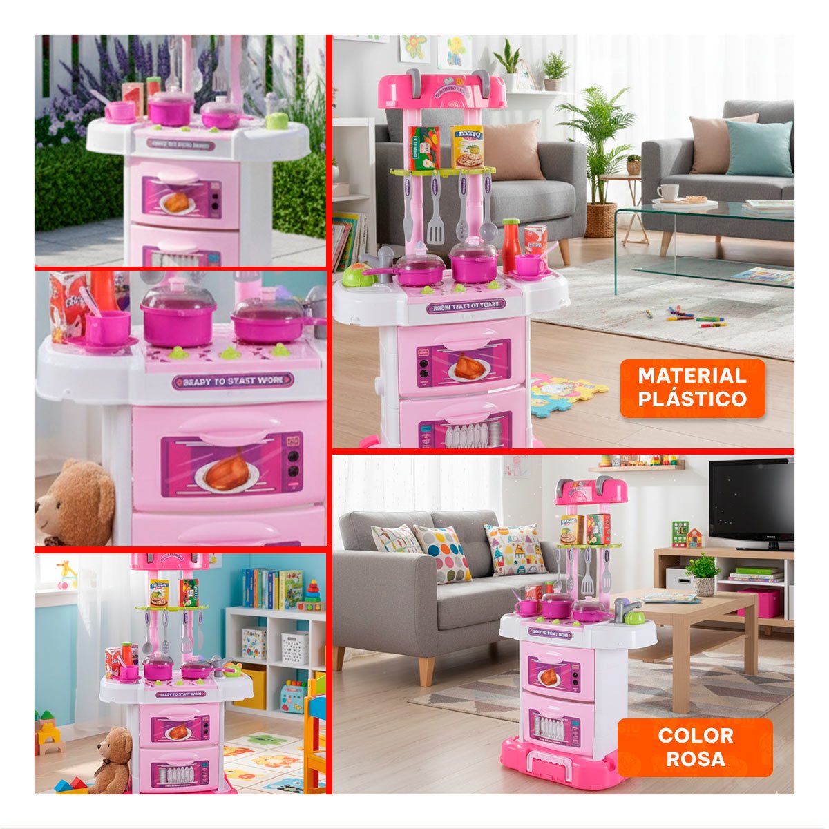 ZONA COCINA MALETIN TRES EN UNO ACCESORIOS CREATIVOS Y+POST IT - 1