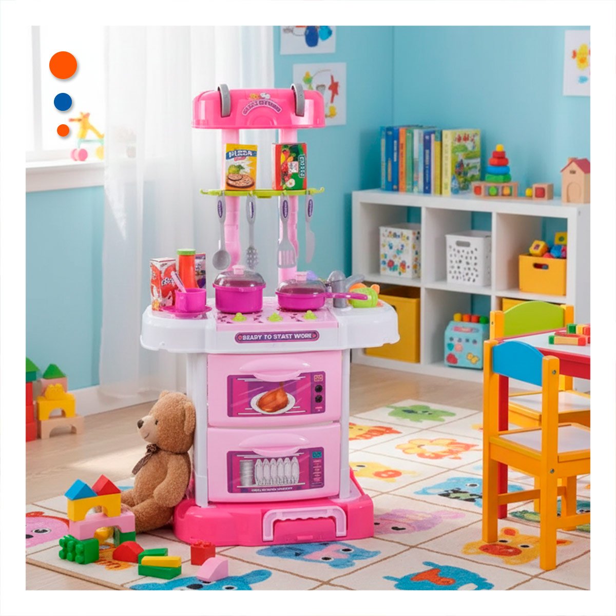 ZONA COCINA MALETIN TRES EN UNO ACCESORIOS CREATIVOS Y+POST IT - 3
