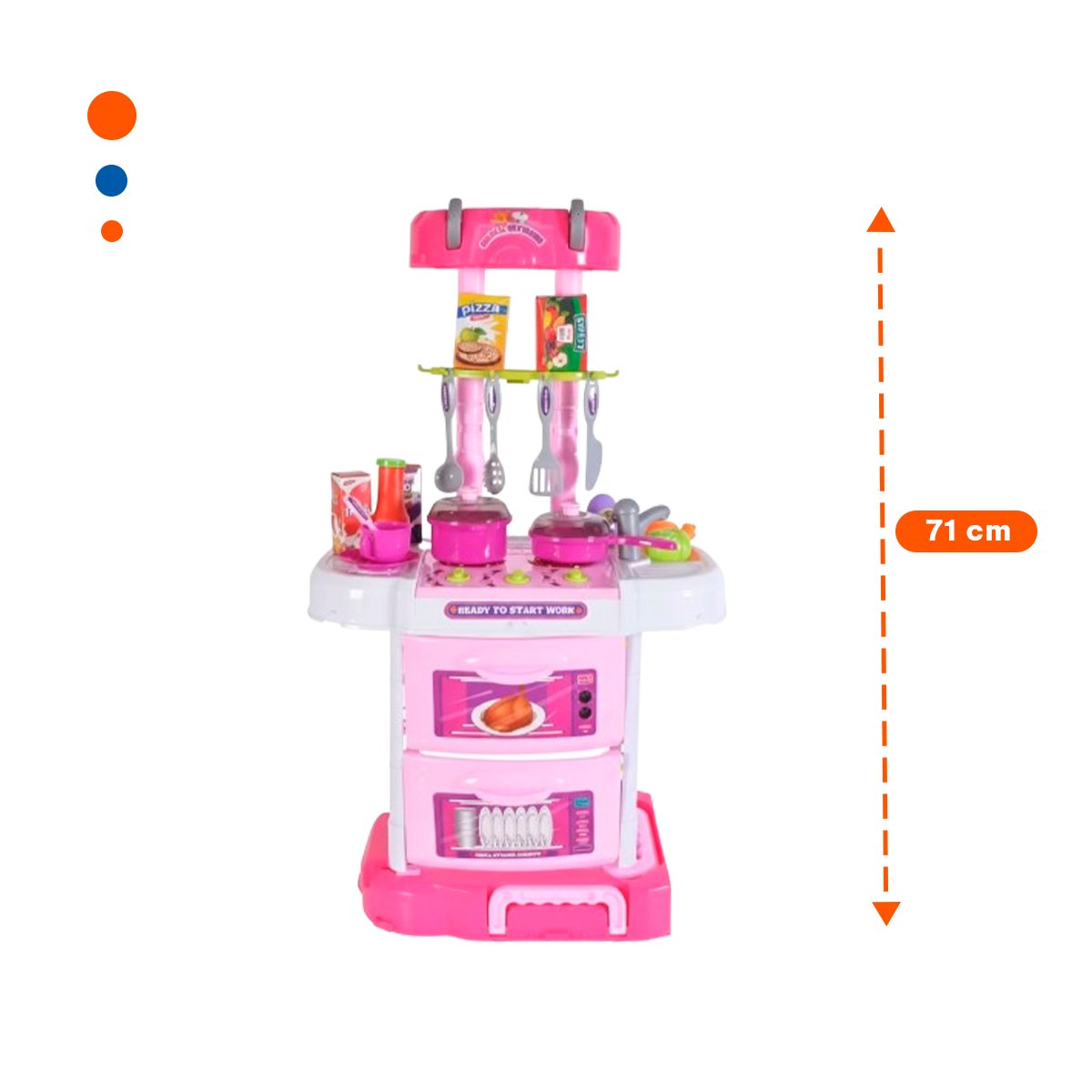 ZONA COCINA MALETIN TRES EN UNO ACCESORIOS CREATIVOS Y+POST IT - 4