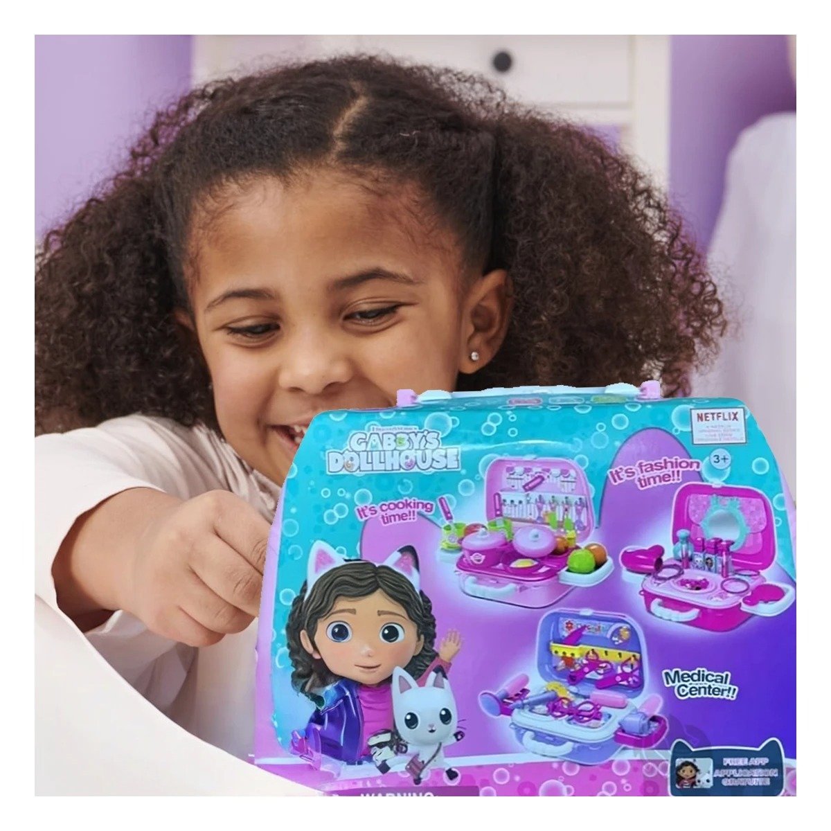 PACK4 SET DE COCINA CHEF CLASICO CON LONCHERA PARA JUEGOS Y APRENDIZAJE - 3