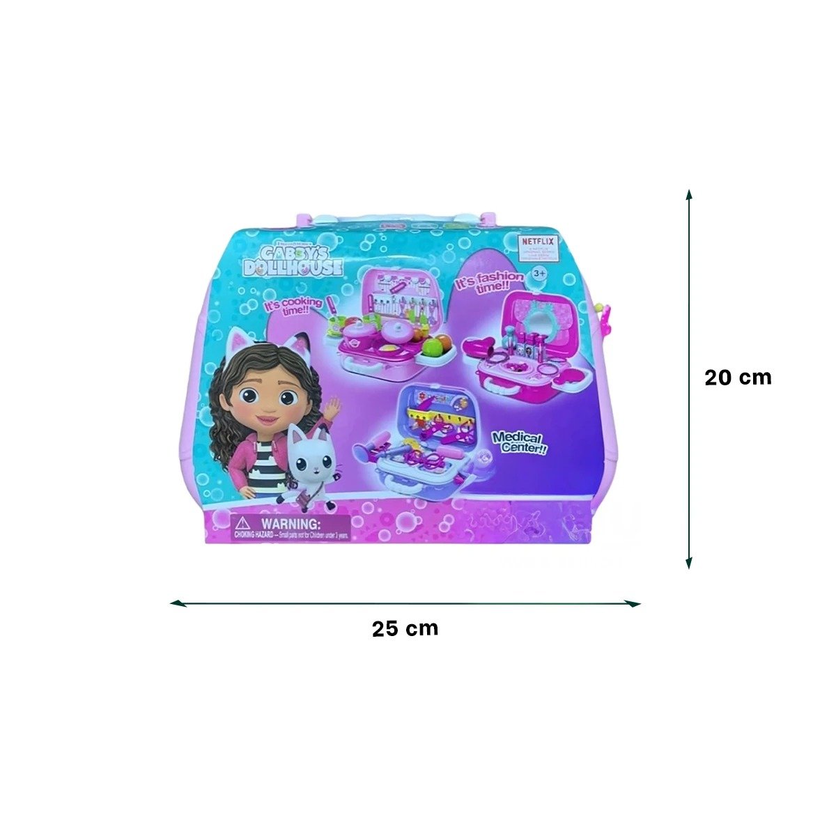PACK4 SET DE COCINA CHEF CLASICO CON LONCHERA PARA JUEGOS Y APRENDIZAJE - 4