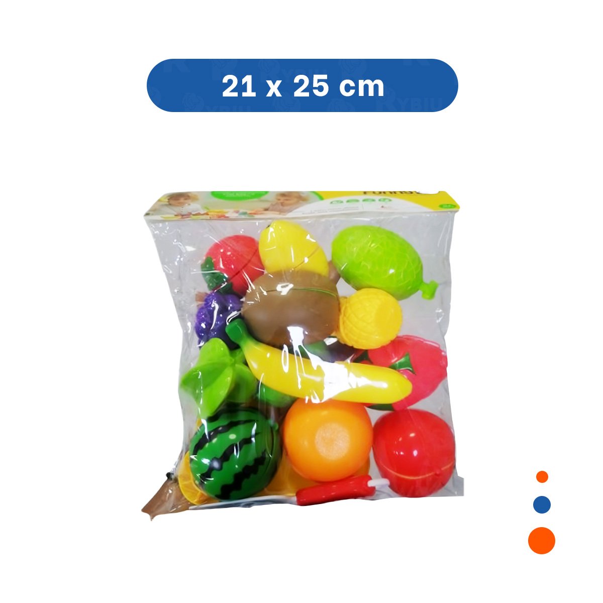 CONJUNTO DE COCINA HOGAR CON VERDURAS PARA CORTAR DIDACTICO Y TABLA Y+PAPEL REGALO - 3