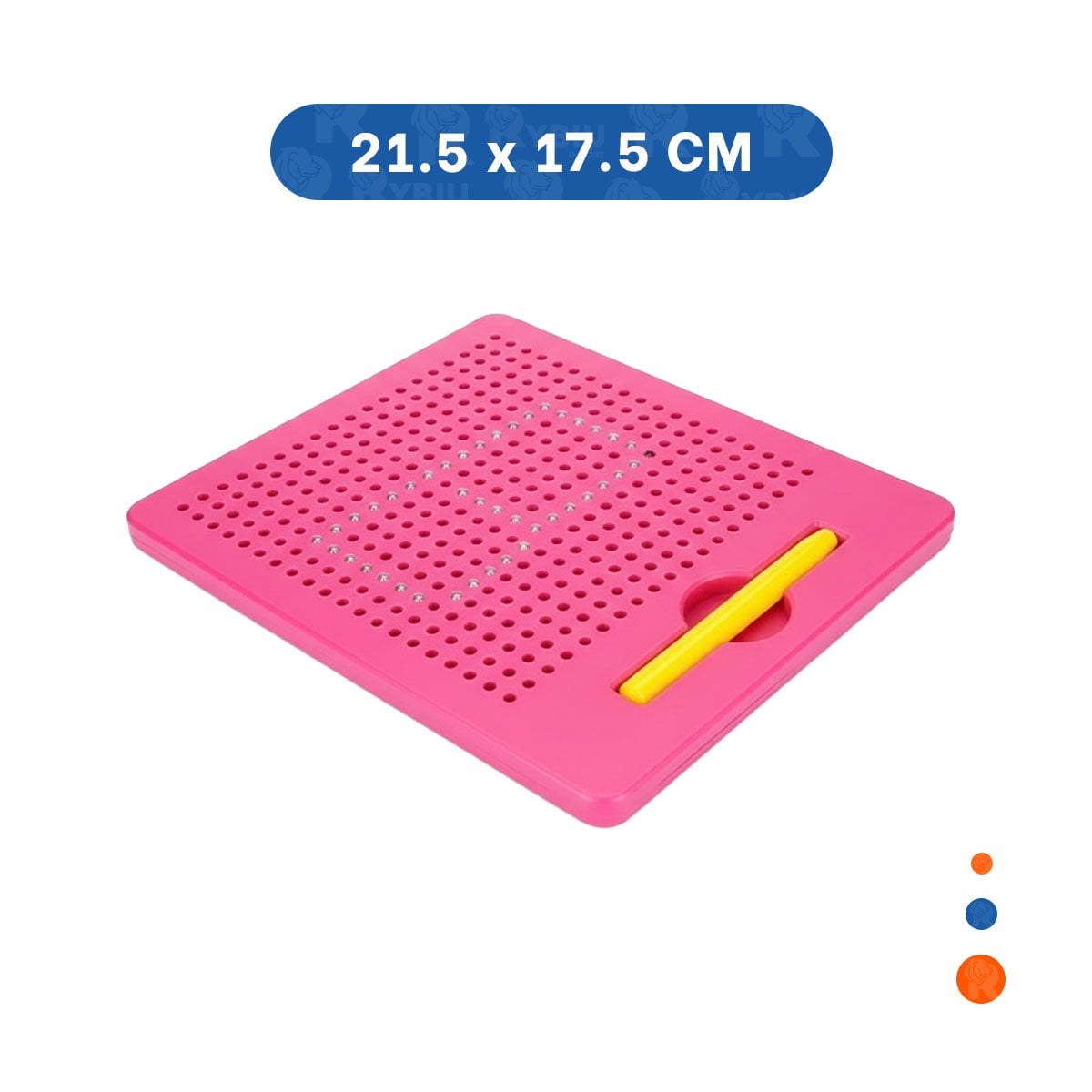 AREA MAGNETICA ROSADA PARA ESCRITORIO DE OFICINA Y USO DOMESTICO DIARIO Y+PAPEL REGALO - 4