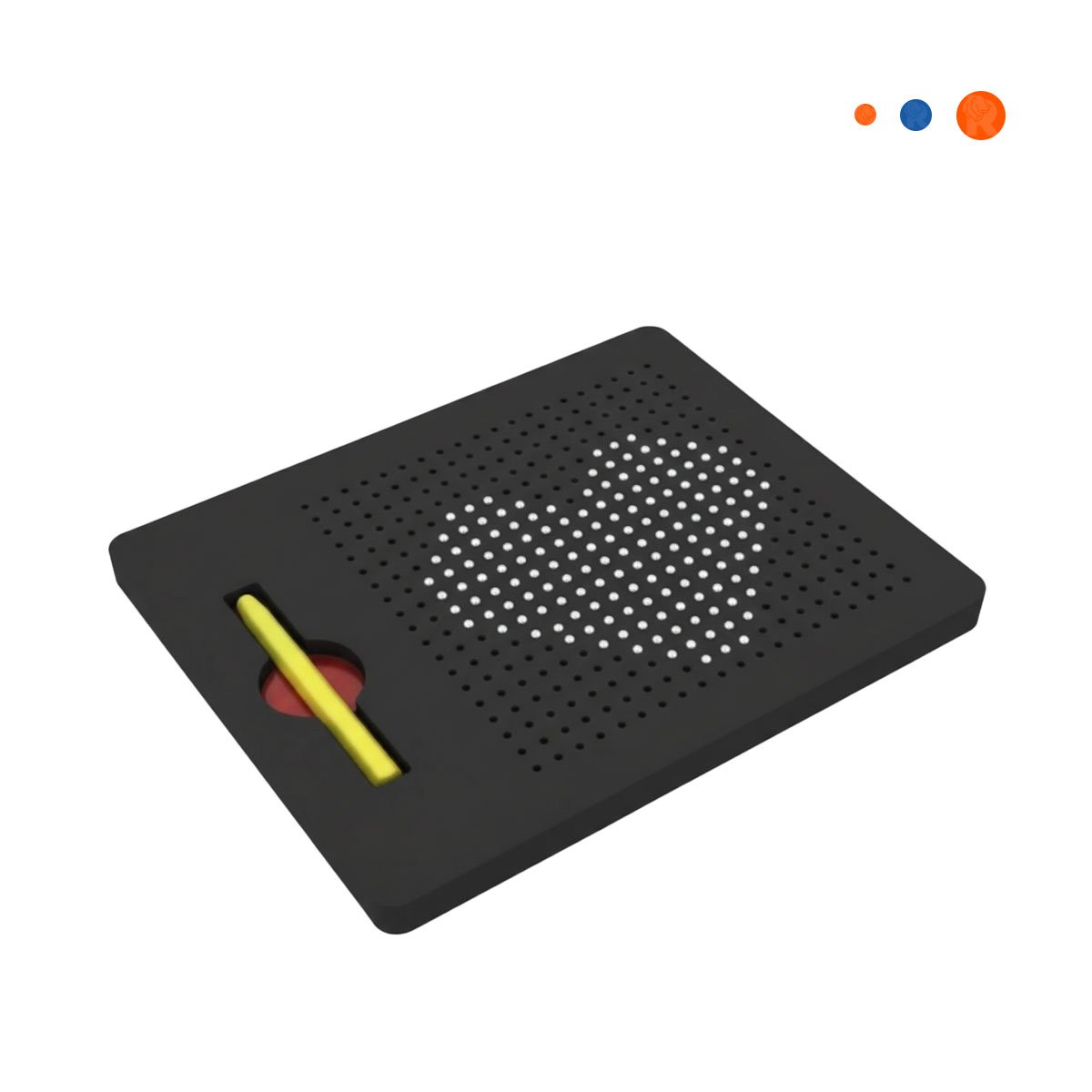 ZONA MAGNETICA NEGRA PARA ORGANIZAR RECORDATORIOS EN CASA Y OFICINA YREGALO STICKER - 3