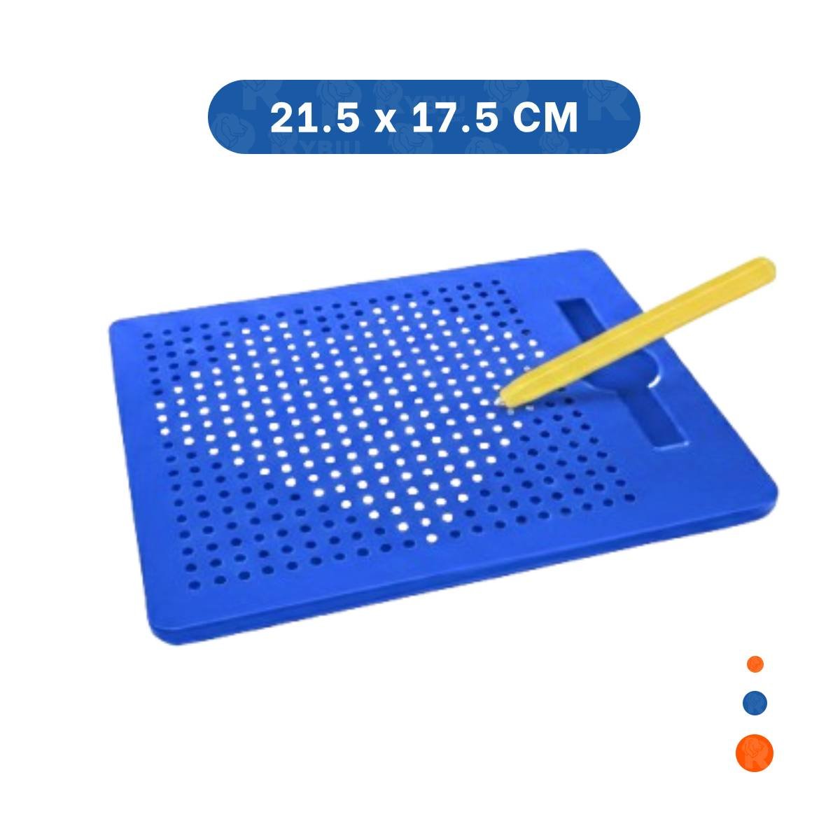 AREA MAGNETICA AZUL PARA ESCRITORIO DE OFICINA Y USO DOMESTICO DIARIO Y+PAPEL REGALO - 4
