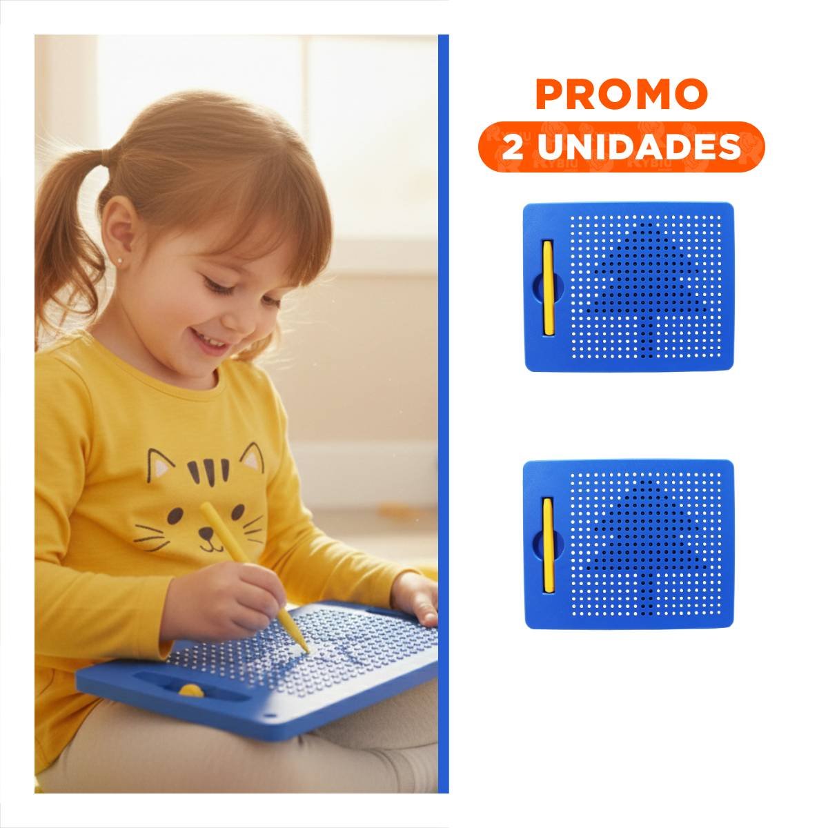 PACK2 LAMINA AZUL MAGNETICA PARA ESCRITORIO DE OFICINA Y HOGAR - 1
