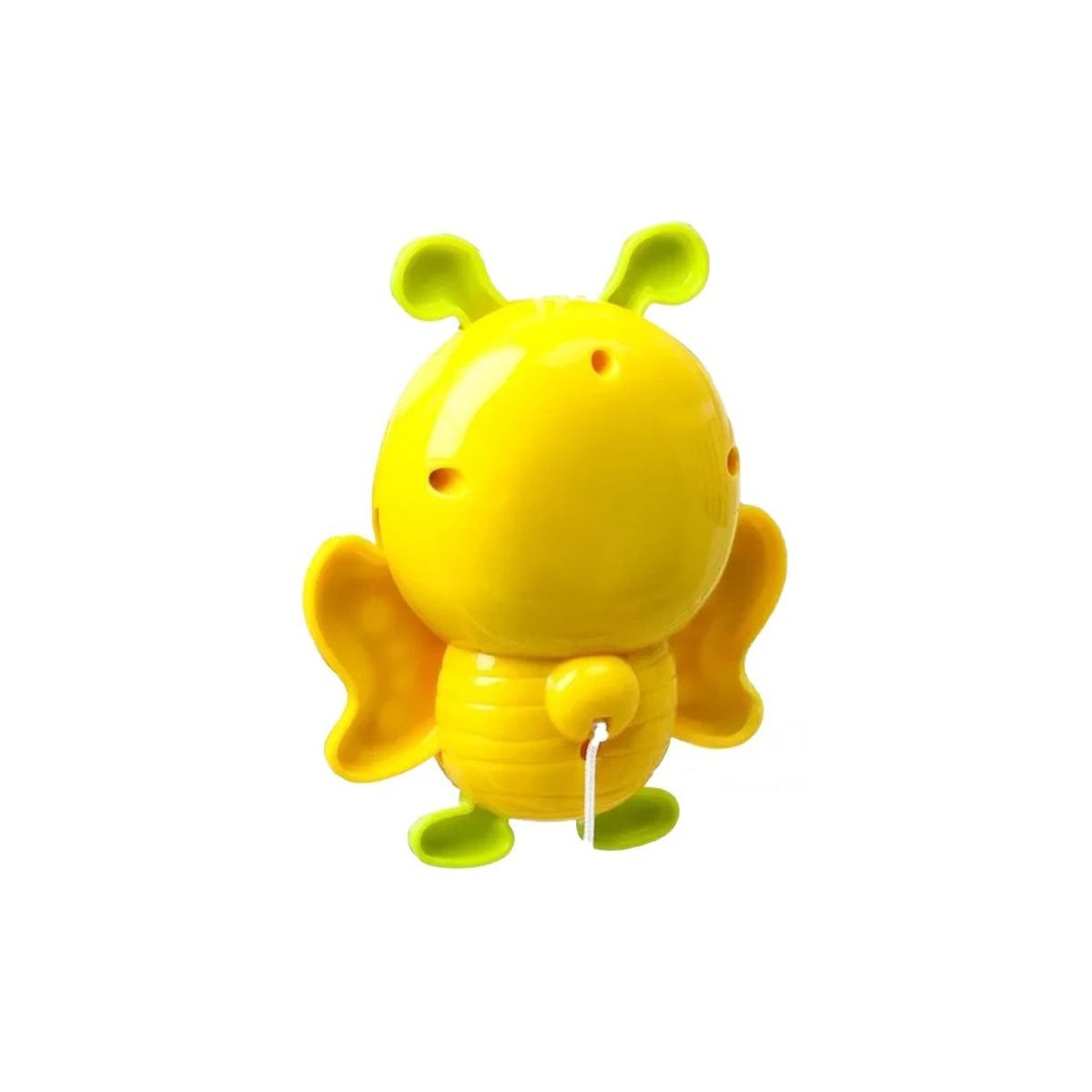 PACK6 SONAJERO ABEJA MUSICAL A CUERDA AMARILLO PARA BEBE HOGAR ESTIMULACION Y+REGALO STICKER - 2