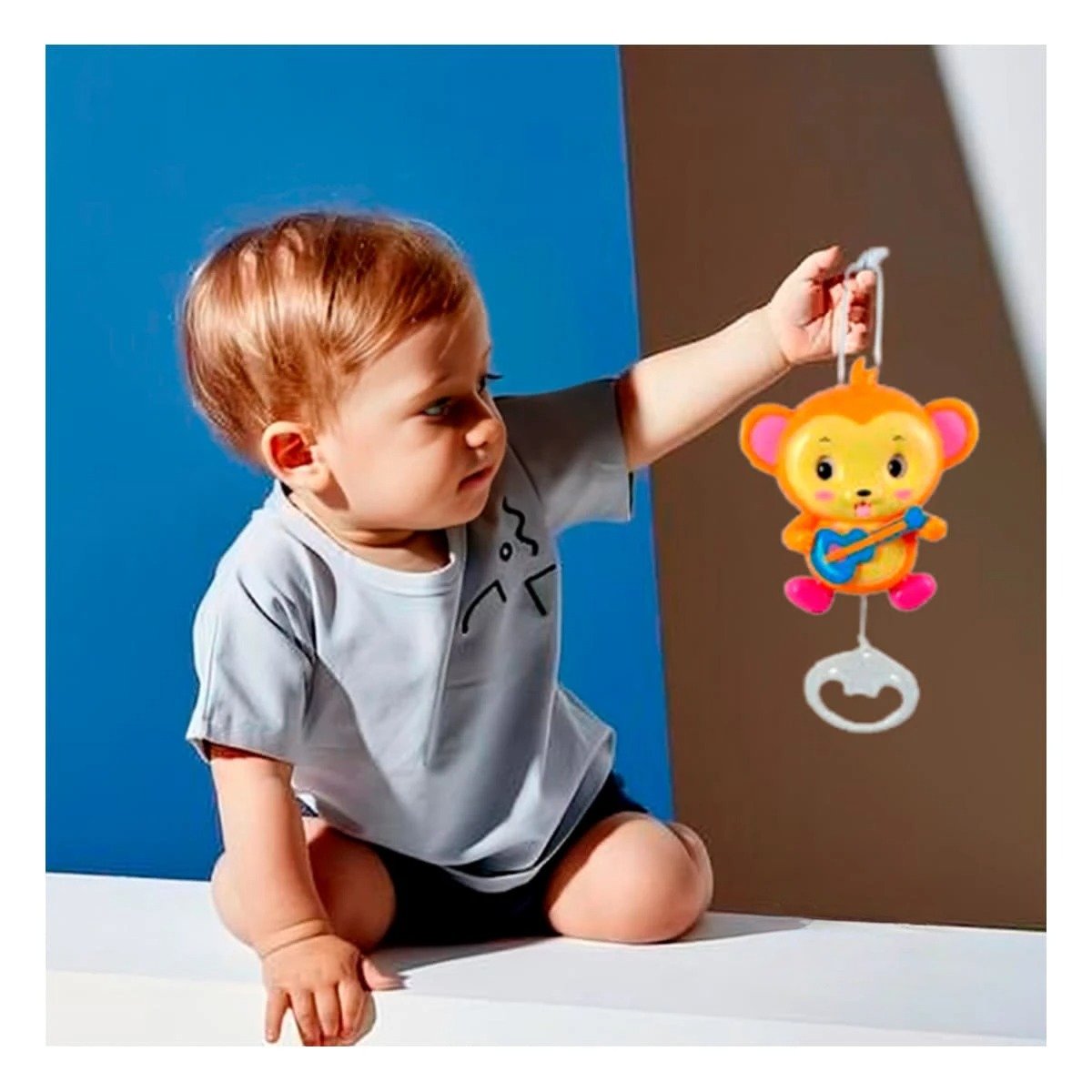 PACK12 ELEMENTO SONORO DECORATIVO A CUERDA MARRON CON DISENO SUAVE PARA CASA Y+REGALO STICKER - 5