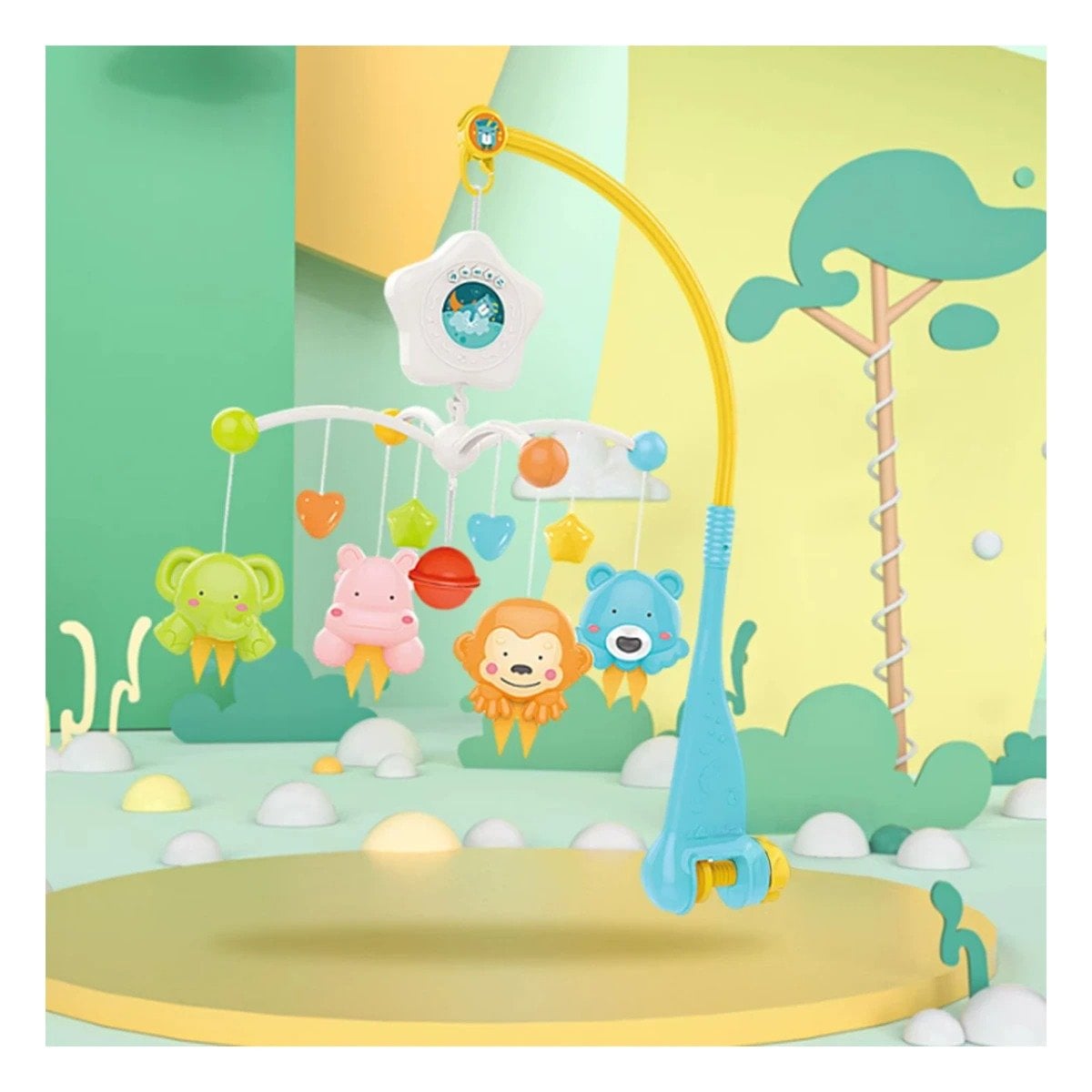 PACK4 MODULO CON MUSICA PARA CUNA DE BEBES Y EFECTOS LUMINOSOS Y+PAPEL REGALO - 2