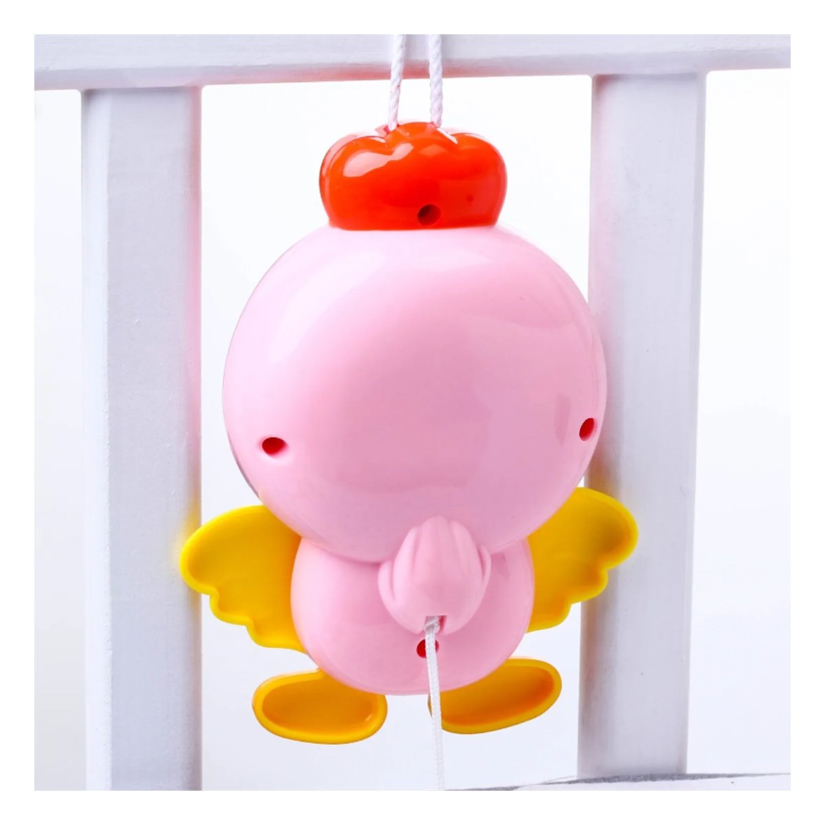 ACCESORIO DE CUNA ROSADO CON FUNCION MUSICAL DE SONIDO CALMANTE Y+POST IT - 2