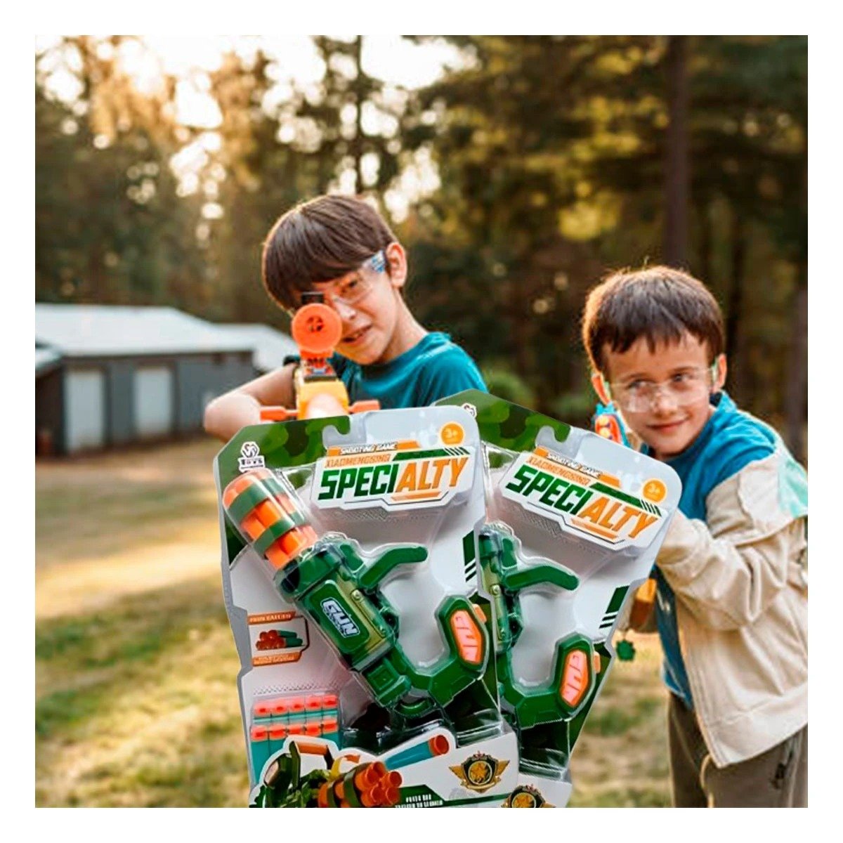 PACK2 JUEGO DE PUNTERIA LANZA DARDOS VERDE PARA NIÑOS COLORIDO Y DIVERTIDO Y+REGALO STICKER - 5