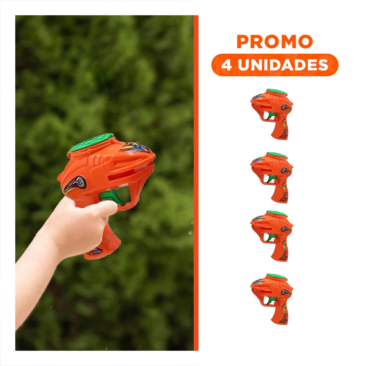 PACK4 FORMA LANZA DARDOS EN BLISTER ANARANJADO PARA DIVERSION Y+REGALO STICKER - 1