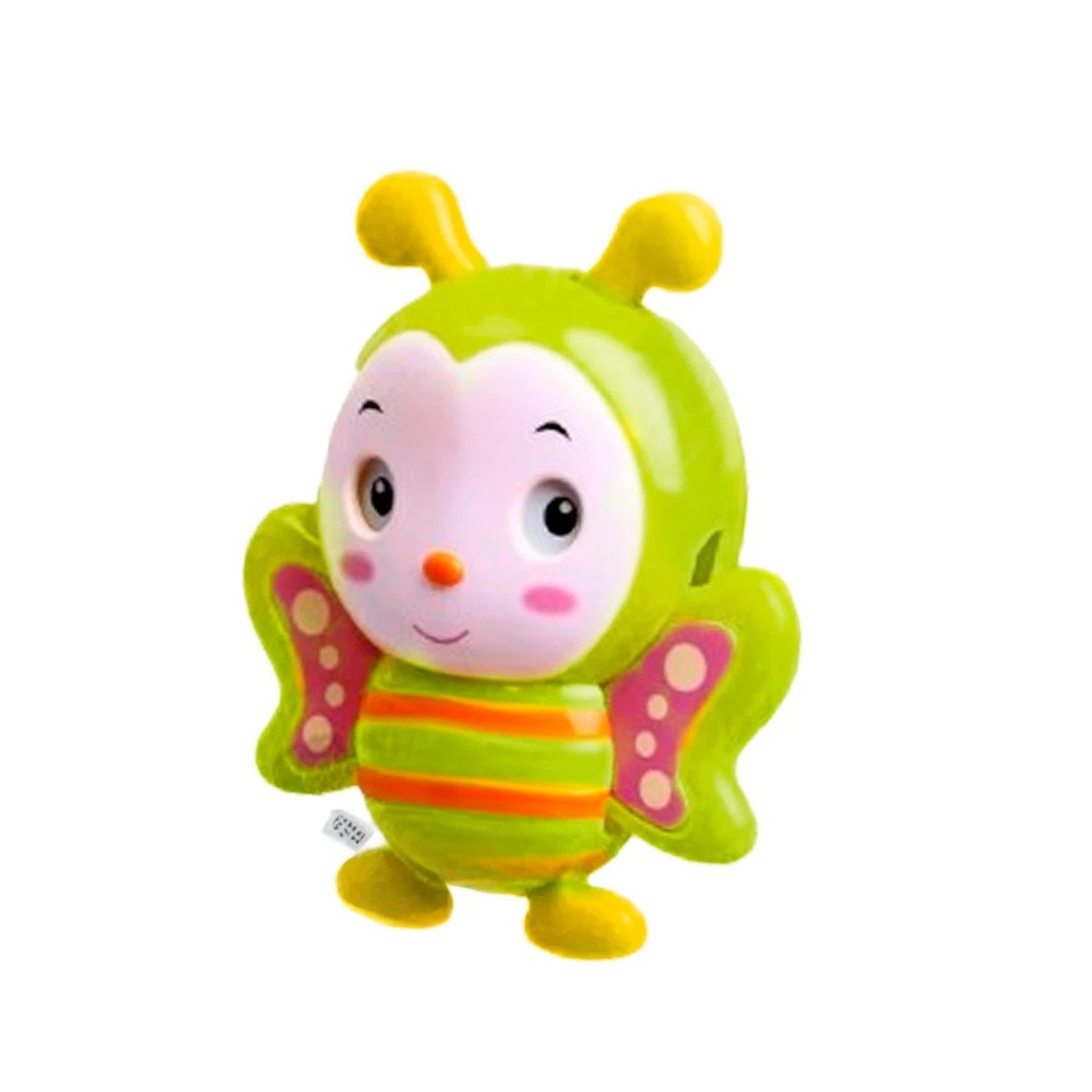 PACK4 FIGURA SONORA ABEJA A CUERDA VERDE LIMON CON DISENO AMIGABLE Y+PAPEL REGALO - 3