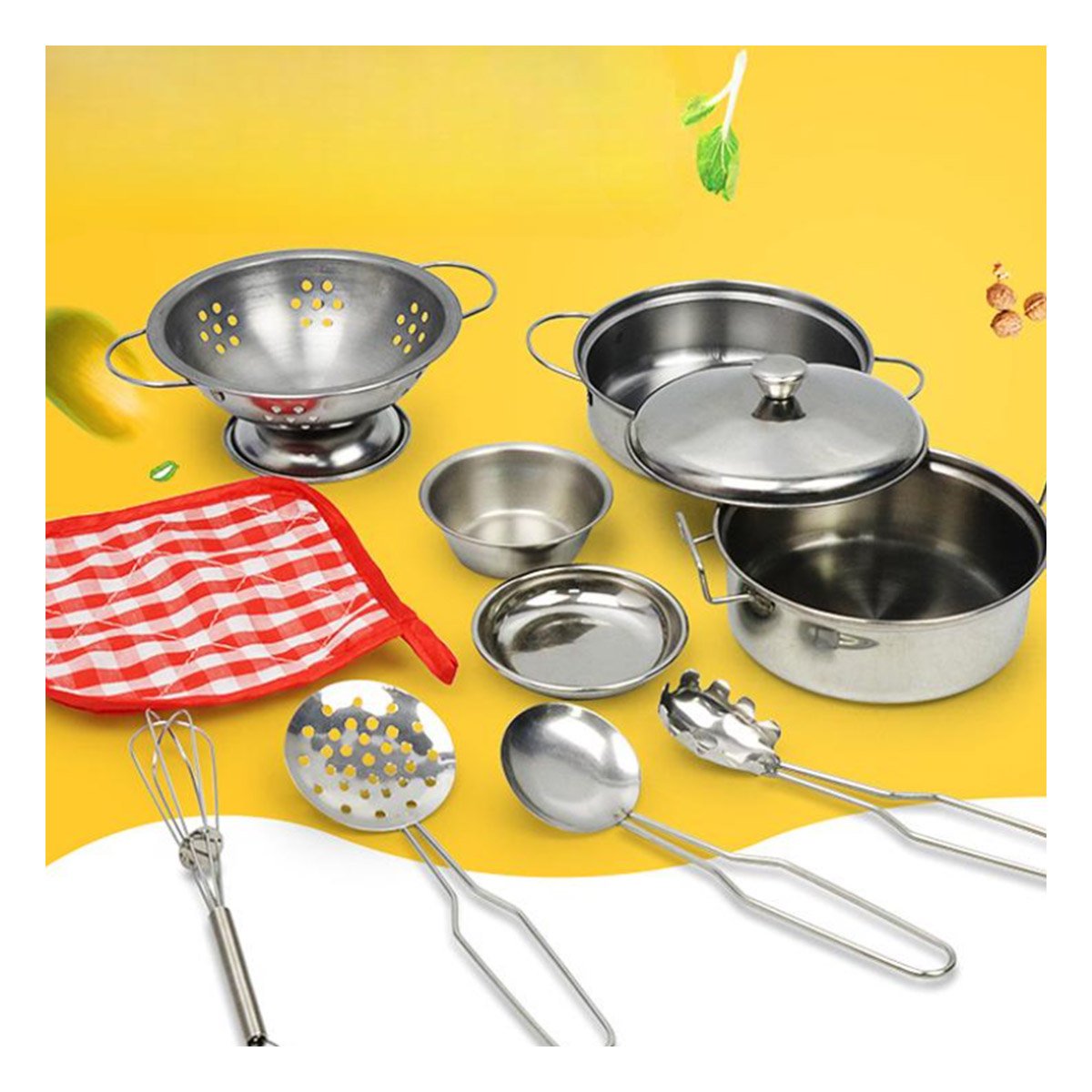 JUGUETE SET DE COCINA CON ACCESORIOS PARA DIVERSION Y+REGALO STICKER - 5