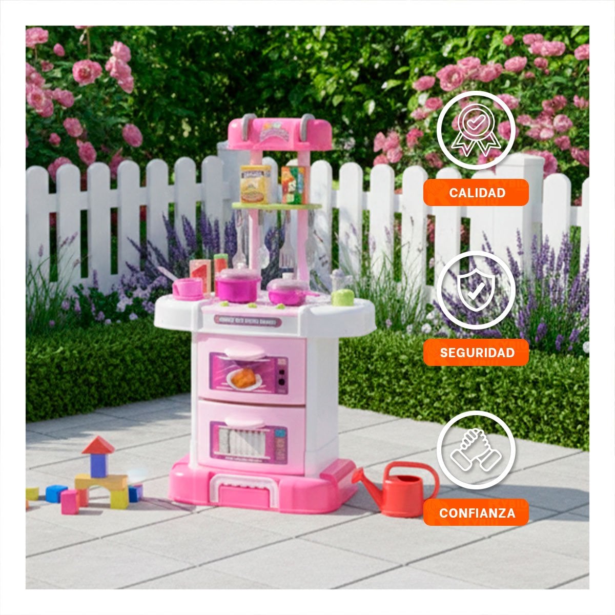 LINEA COCINA MALETIN TRES EN UNO JUEGO PARA CASA Y+LIGAS REGALO - 2