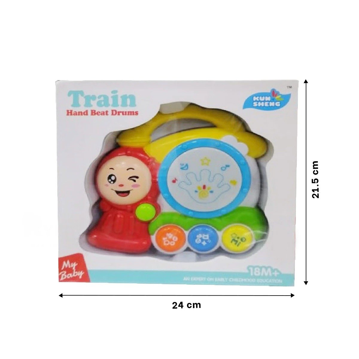 PACK12 OPCION MUSICAL TREN CON SONIDO INTERACTIVO PARA JUEGO CREATIVO EN CASA Y+PAPEL REGALO - 4