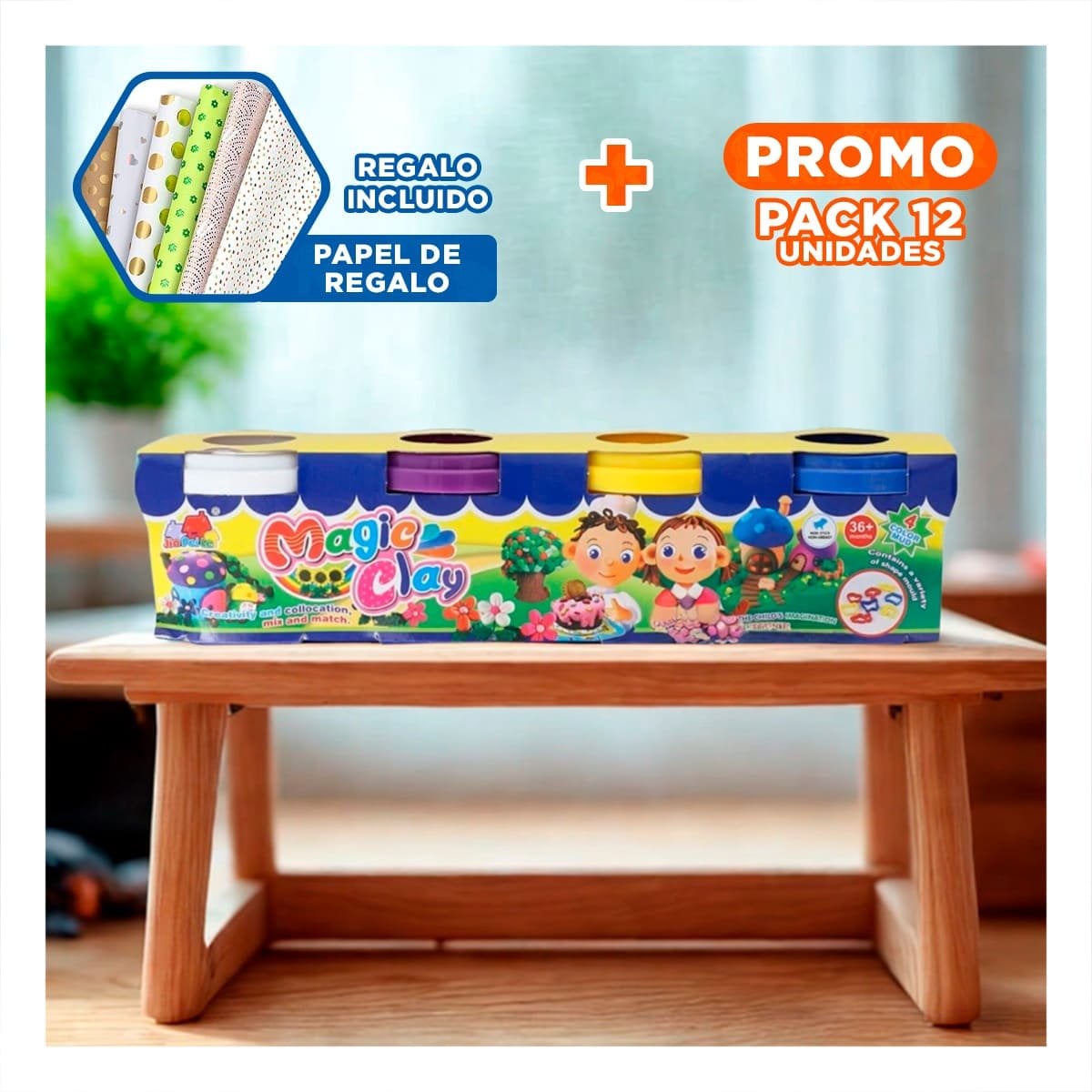 Science4you Kit De Plastilina Para Niños 4-8 Años – Crea Helados Y Magdalenas De Masa Desde Cero, Con Aroma A Melocotón, Ingredientes Naturales Y Receta Paso A Paso (STEAM)