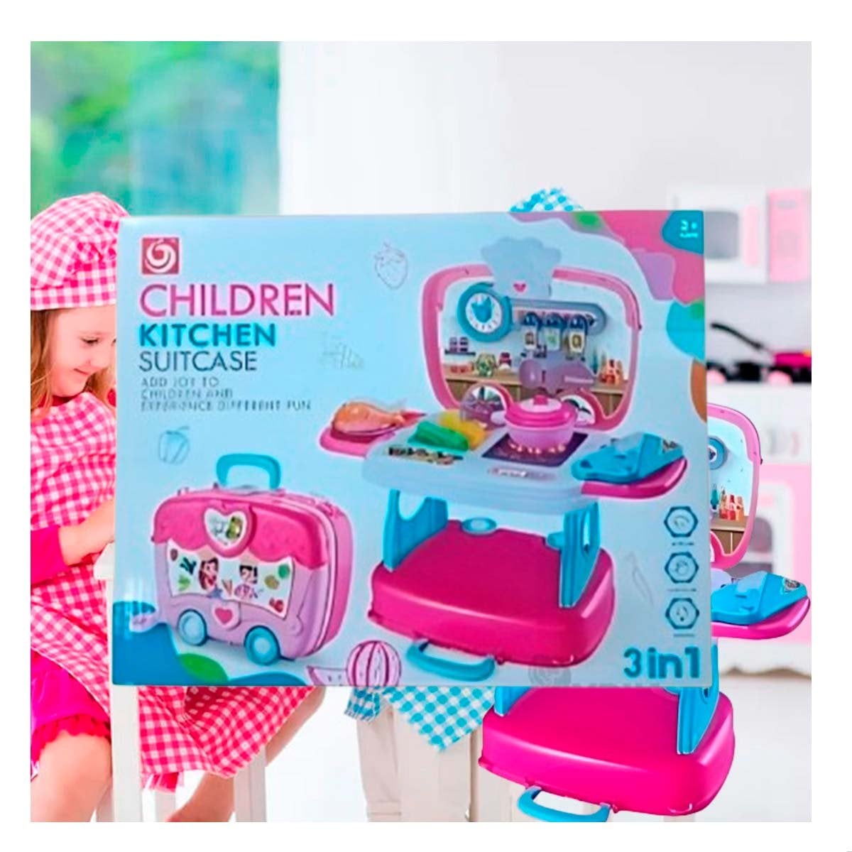 PACK6 SET DIDACTICO CON UTENSILIOS EN MALETA - 3
