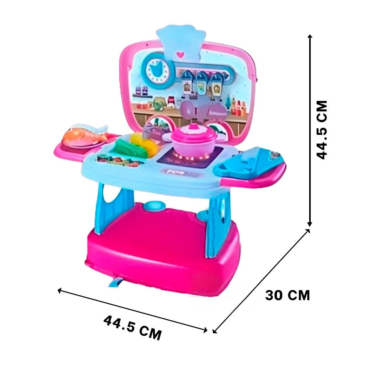 PACK6 SET DIDACTICO CON UTENSILIOS EN MALETA - 4