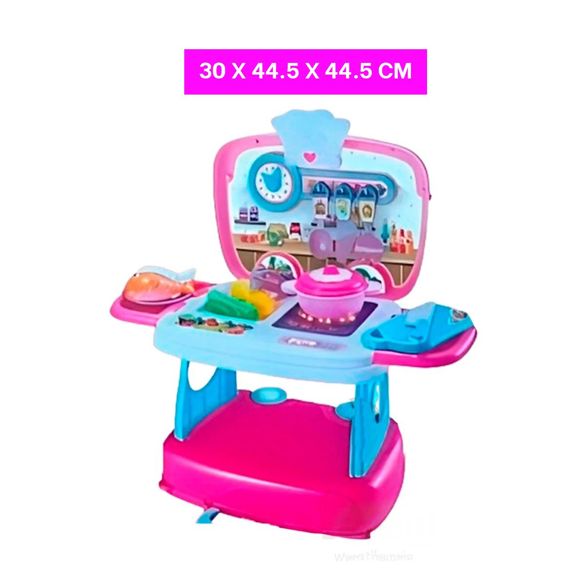 PACK2 PAQUETE EDUCATIVO CON SET DE COCINA MALETA EN CAJA Y+PAPEL REGALO - 4