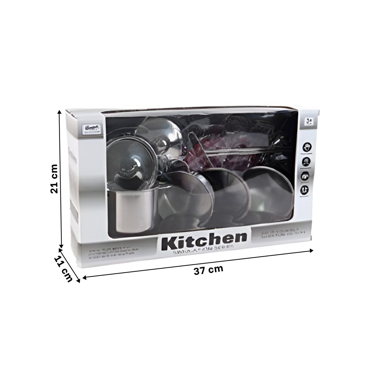 PACK6 COCINA COMPLETA CON ACCESORIOS PARA REGALO Y+REGALO STICKER - 4