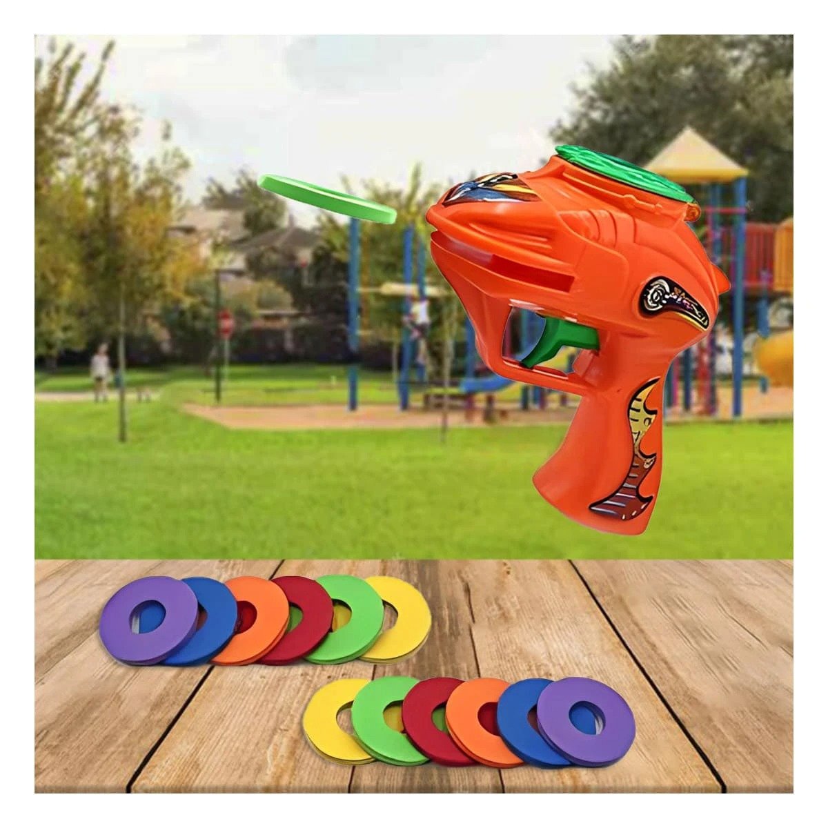 PACK4 COLOR LANZA DARDOS EN BLISTER ANARANJADO PARA JUEGO VISUAL Y+PAPEL REGALO - 2