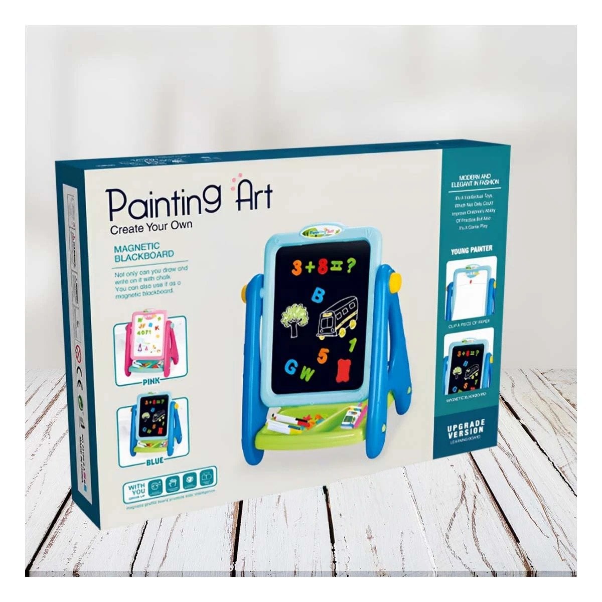 PACK2 PIZARRA DE JUEGO MAGNETICA PARA INFANTES CON DOBLE FUNCION - 2