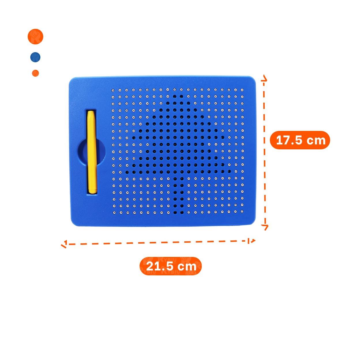 PACK2 AREA VISUAL MAGNETICA AZUL PARA ORGANIZAR EN CASA Y OFICINA Y+PAPEL REGALO - 4