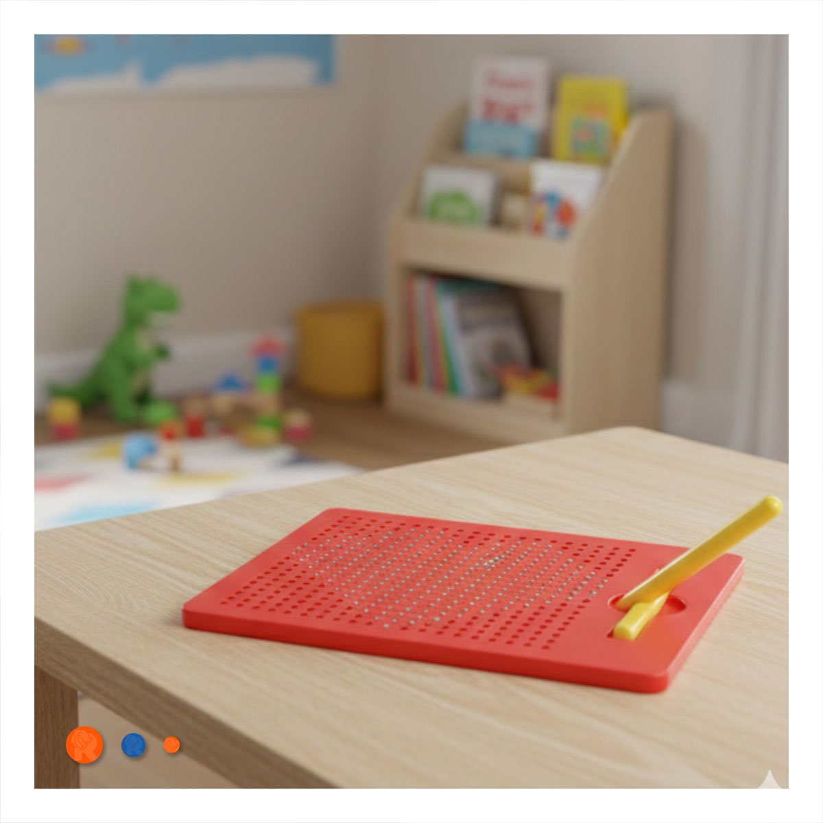 PACK2 LAMINA ROJA MAGNETICA PARA ESCRITORIO DE OFICINA Y HOGAR - 3