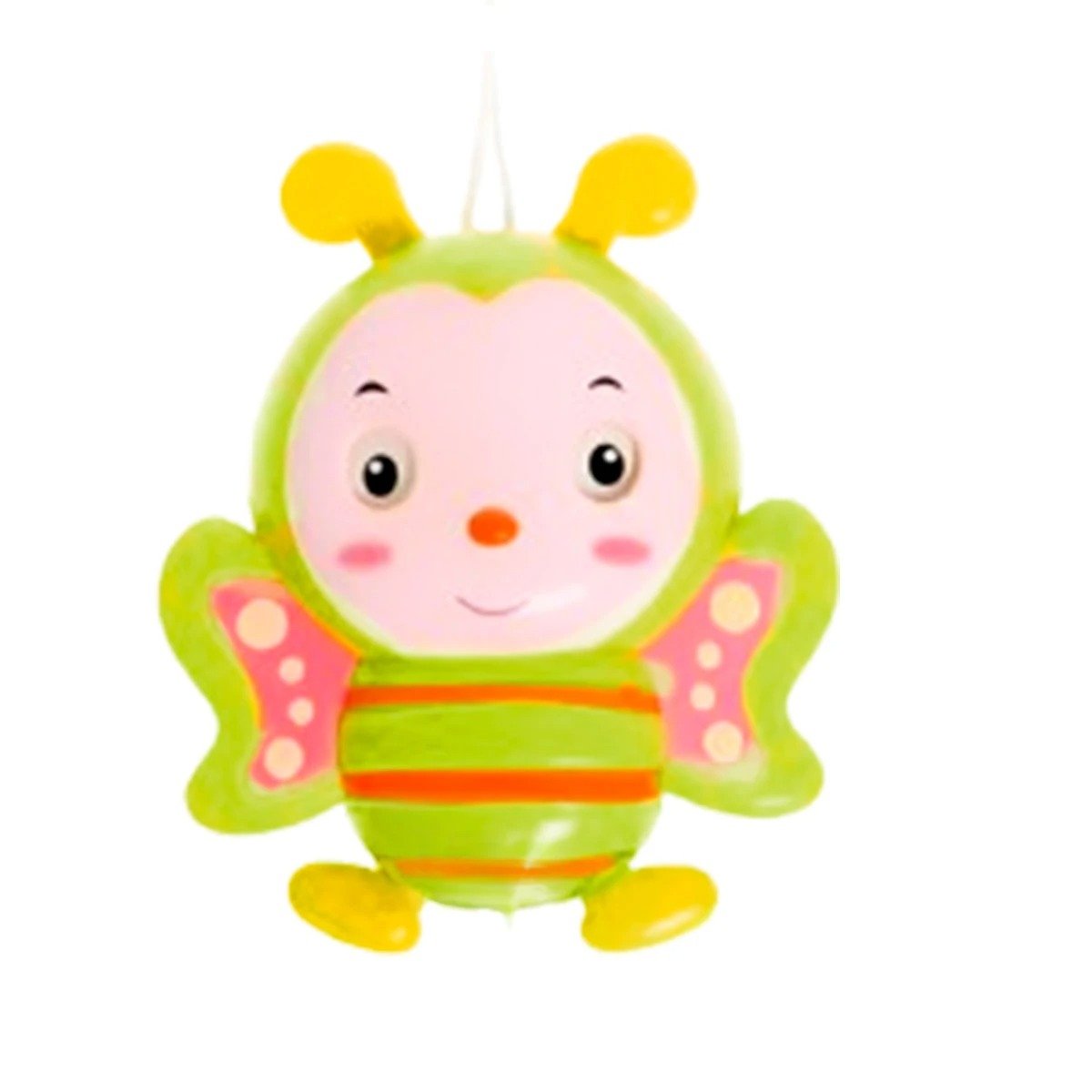 PACK2 PRODUCTO SONORO ABEJA A CUERDA VERDE LIMON CON MOVIMIENTO Y+REGALO STICKER - 2