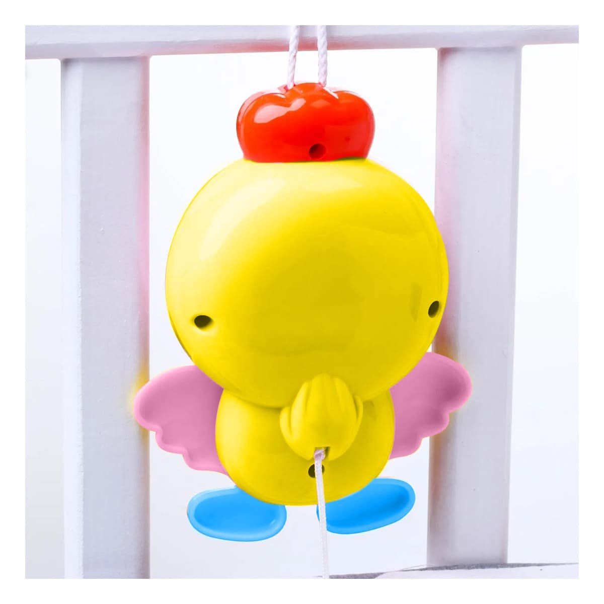 ACCESORIO INFANTIL MUSICAL CON DISENO DE PAJARO AMARILLO Y+POST IT - 3