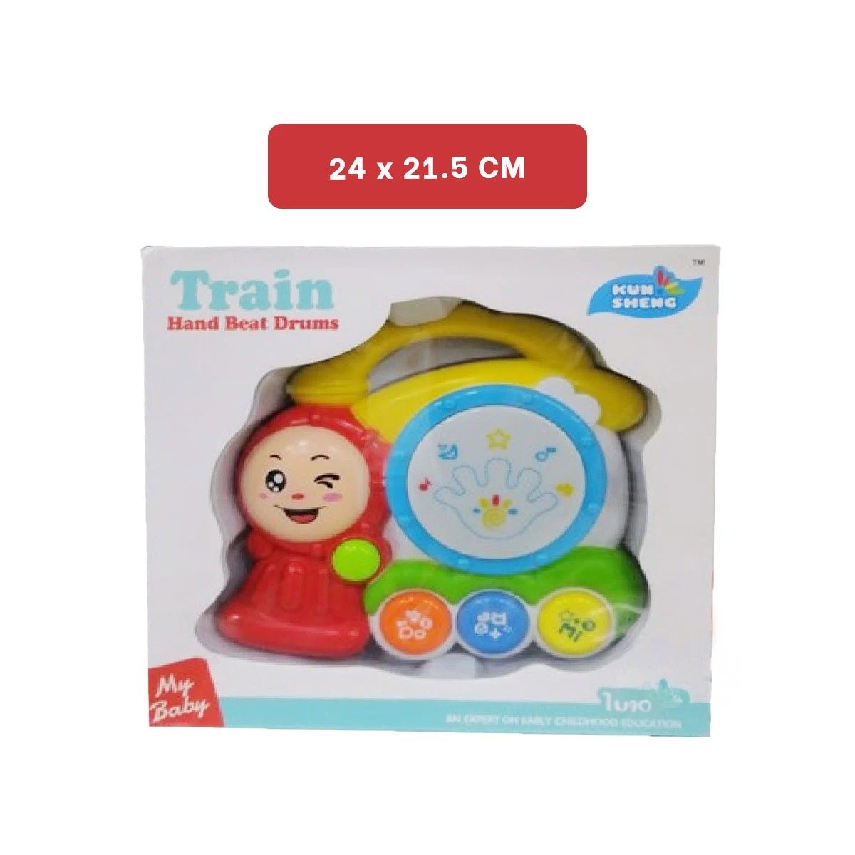 PACK6 TEMA MUSICAL TREN CON SONIDO INTERACTIVO PARA JUEGO CREATIVO EN CASA Y+PAPEL REGALO - 4