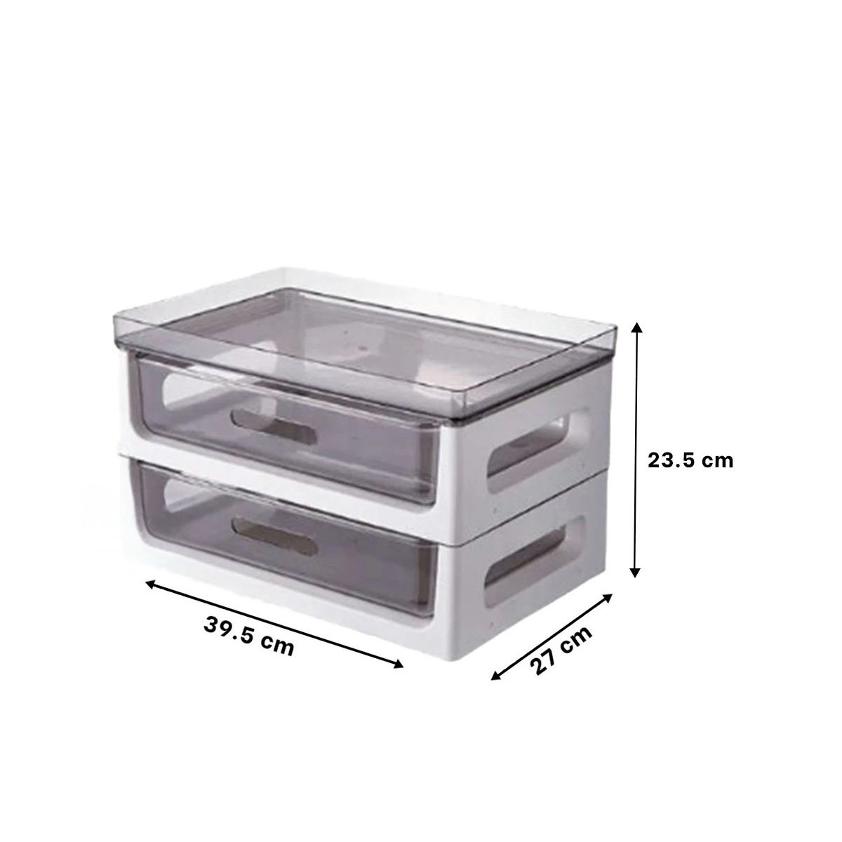 PACK2 MODULO MULTIFUNCIONAL DE 2 NIVELES PARA TE Y TAZAS USO DIARIO 39.5X27X23.5CM - 4