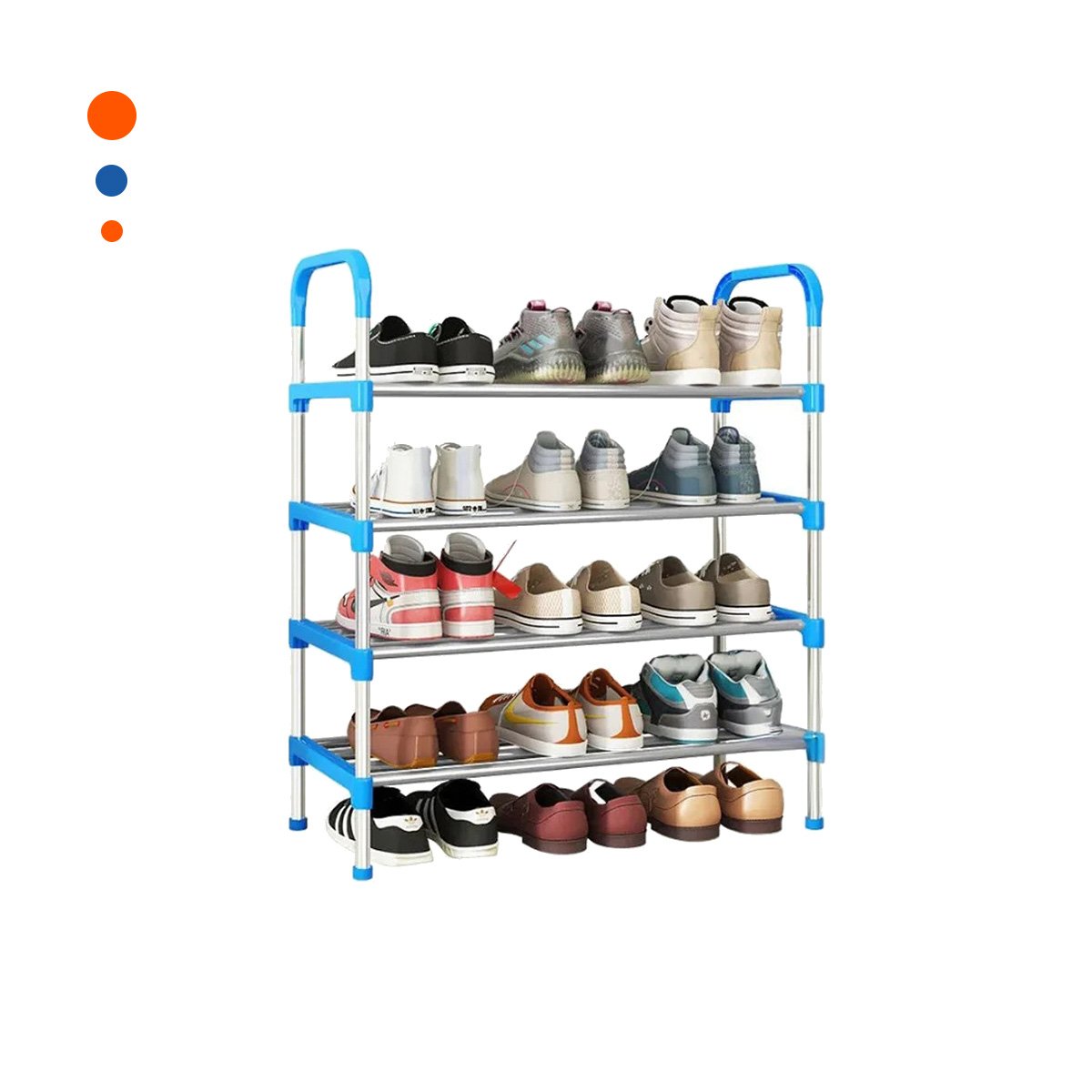 PACK12 CLASIFICADOR VERTICAL 4 NIVELES LIGERO Y PRACTICO Y COMODO CELESTE Y+REGALO STICKER - 2