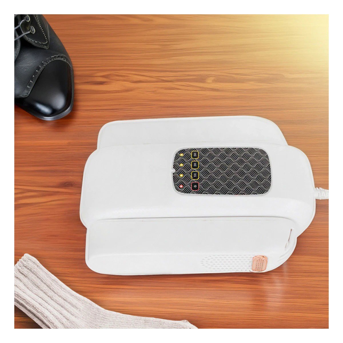 PACK6 SISTEMA DE ZAPATOS ELECTRICO DISENO COMPACTO FUNCIONAL BLANCO Y+REGALO STICKER - 5