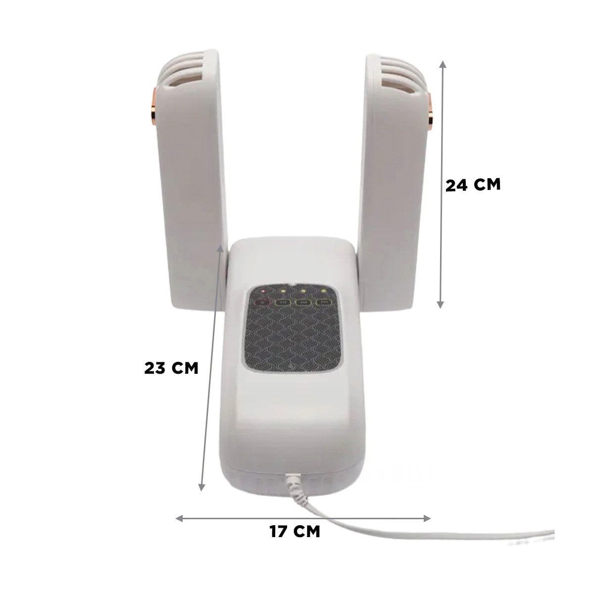 PACK4 APARATO DE ZAPATOS ELECTRICO PRACTICO HOGAR USO CONTINUO BLANCO Y+PAPEL REGALO - 4